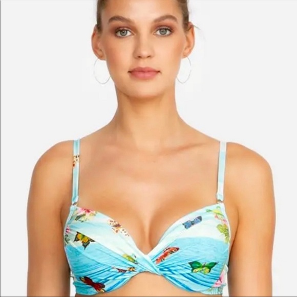Johnny Was Other - Johnny Was Costa Azul Wrap Swim Top
